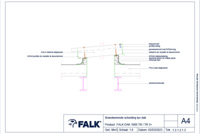 Brandwerende scheiding