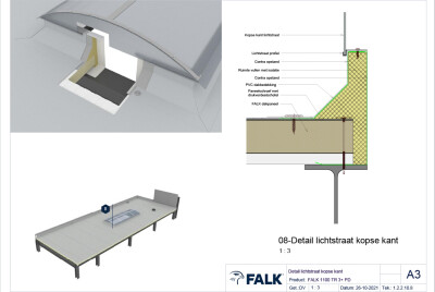 Lichtstraat kopse kant