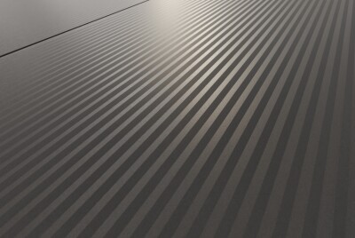 Microrib 16 - Prisma Black (RAL 9005)