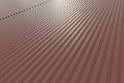 Microrib 16 - Prisma Oxide Red (RAL 3009)