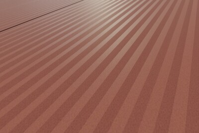 Micro Rib Terracotta Texturen van FALK Sandwichpanelen voor BIM | FALK®