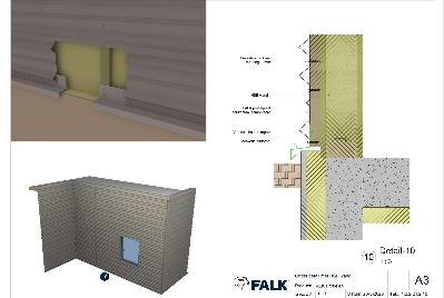 FALK Designprofielen HSB wand maaiveld