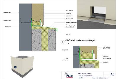 Onderaansluiting FALK 1000 WB+ 1