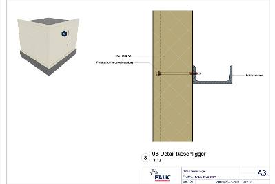 Tussenligger FALK 1000 WB+