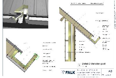 Verholen goot met overstek 3