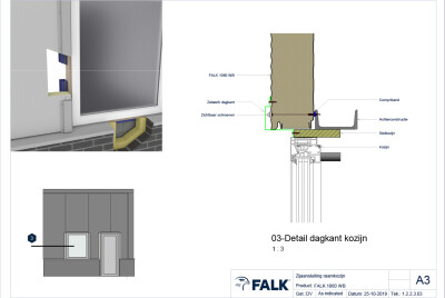 Window reveal detail