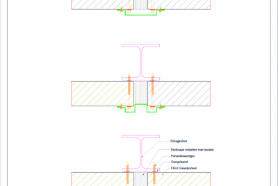 Stuiknaad gevelpanelen 