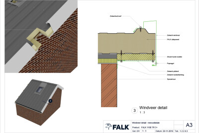 Woondak renovatie windveer