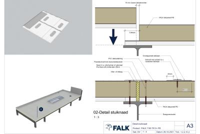 Aansluiting stuiknaad