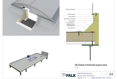 Lichtstraat kopse kant