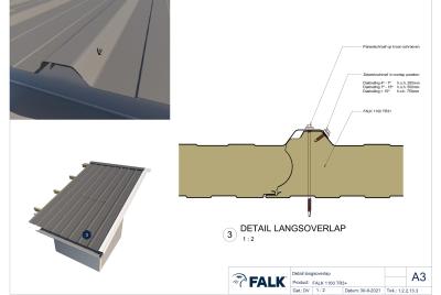 Aansluiting langsoverlap