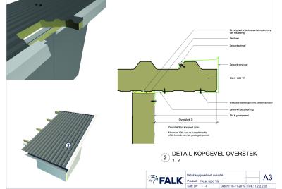 FALK 1000 TR - Overhang detail