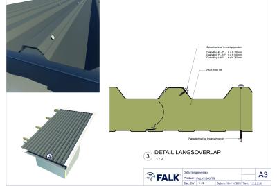 Aansluiting langsoverlap