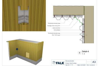 Aansluiting binnenhoek