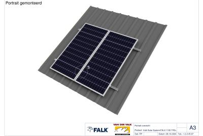 Overzicht (PV panelen verticale montage)