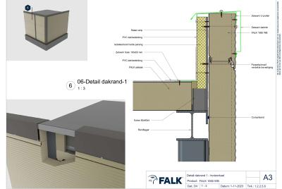 FALK 1060 WB - Detail Rive 1
