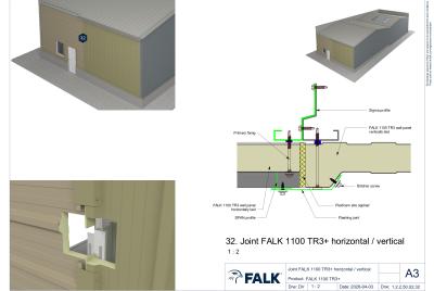 Joint horizontal-vertical (FALK 1100 TR3+)