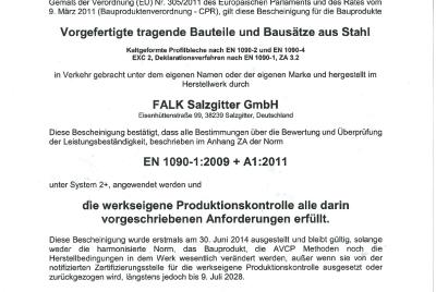 Konformitätserklärung