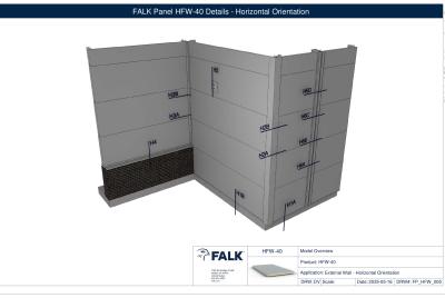 PDF | FALK HFW 40 Horizontal - 3D Elevations & Details