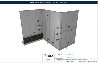 PDF | FALK HFW 40 Vertical - 3D Elevations & Details