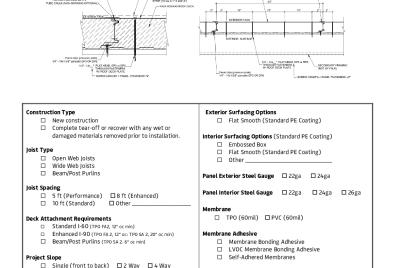 Quick Spec Checklist | FALK RDEK 40