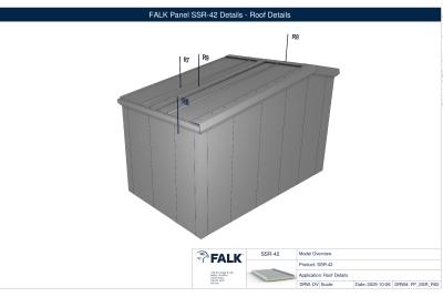 PDF | FALK SSR 42 Eave, Joint, Ridge - 3D Details