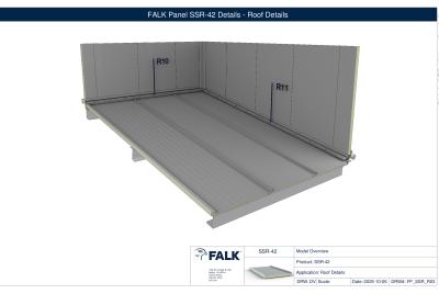 PDF | FALK SSR 42 High Eave, Rake - 3D Details