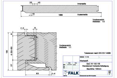 DWG PDF FALK SEC W 100 VB