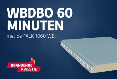 WBDBO 60 met de FALK 1060 WB 100 mm van de erfgrens