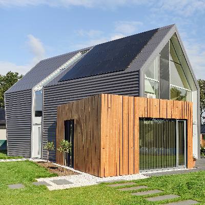 Stalen loftwoning in Beilen