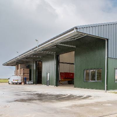 Bewaarloods in Warffum 